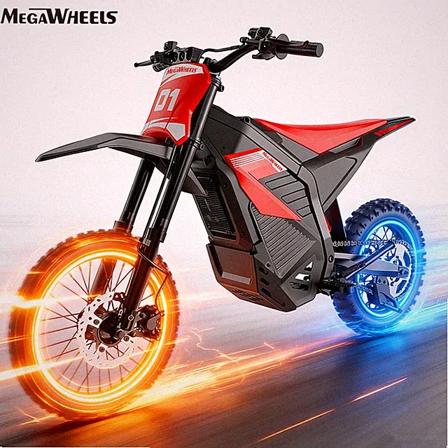 PEAK 3550W 40MPH ELECTRIC DIRT BIKE 48V 26AH ELECTRIC MOTORCYCLE E-MOUTAINBIKE