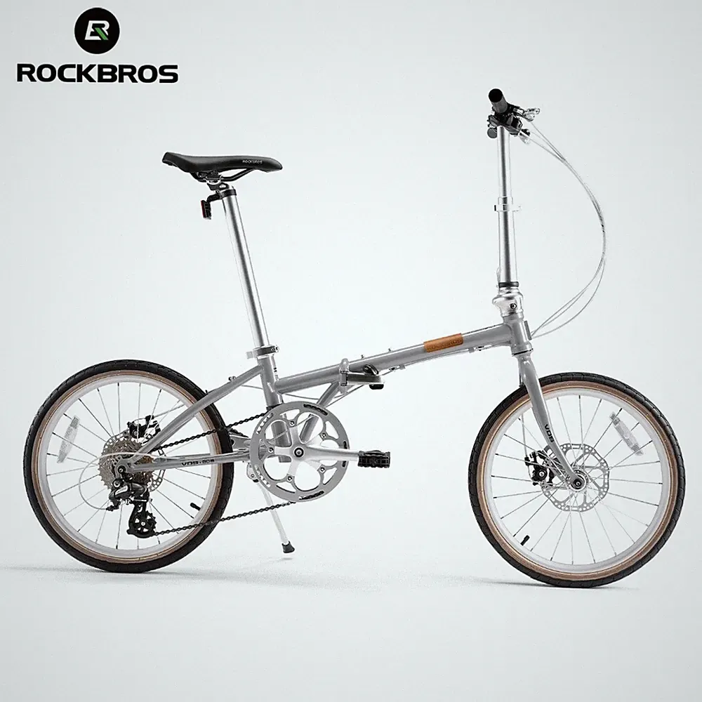 ROCKBROS VDS 20" Folding Bike Shimano 8-Speed Adjustable Stem Lightweight Frame